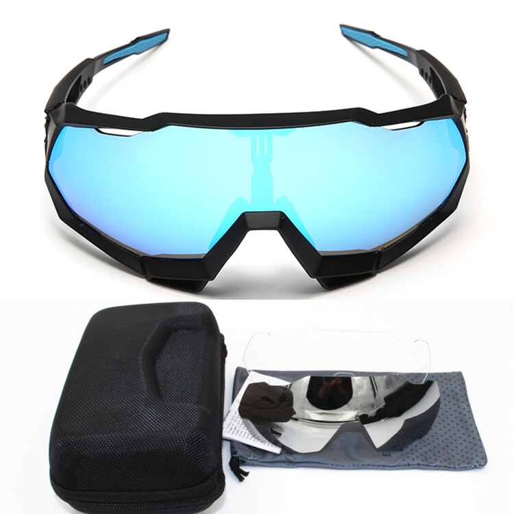 Sport Fiets Zonnebril Gafas Ciclismo Road Fietsen Bril Mtb Mountainbike Fiets Brillen Peter Goggles Uv400 Snelheid: 2