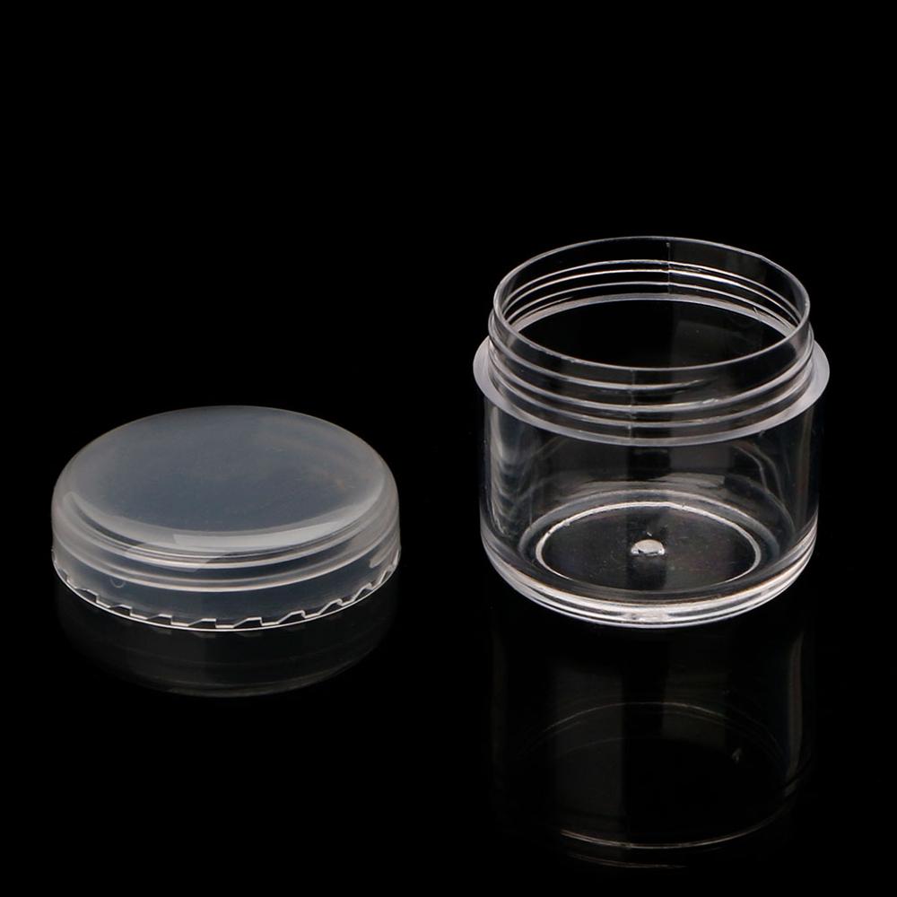 Makeup Jar Mini Sample Bottle Travel Cosmetic Pot Face Cream Container Nail Box Refillable Empty Bottle