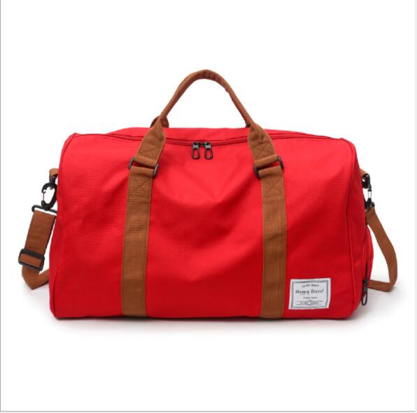 Sport Fitness Drum Tas Draagbare Reistas Multifunctionele mannen Waterdichte Tas Outdoor Tas: Red