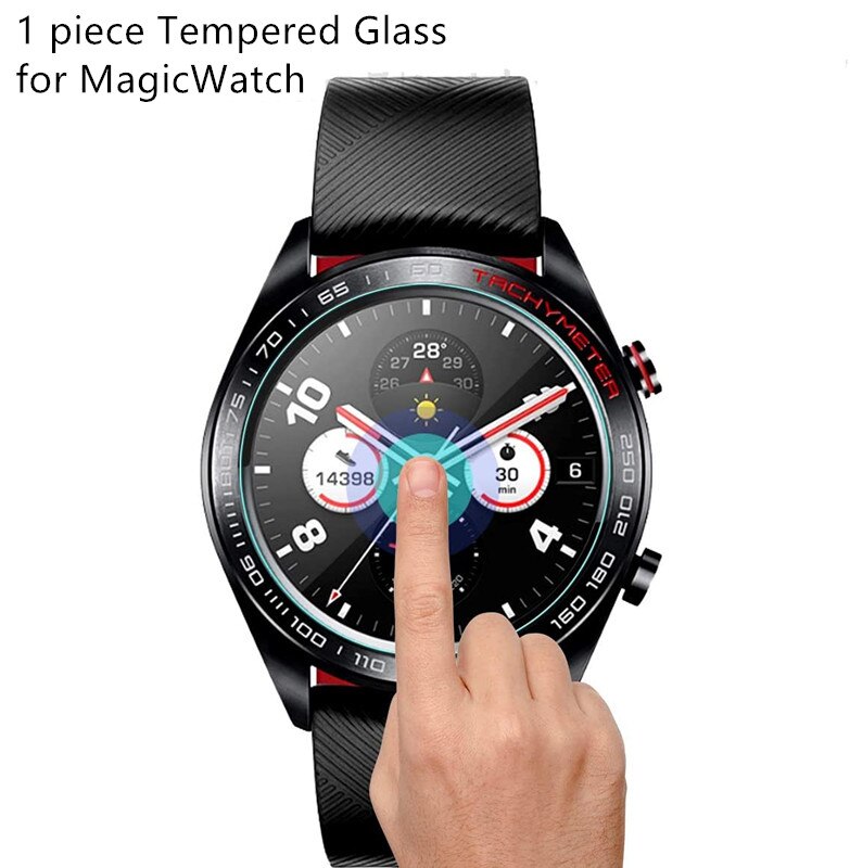 Szkło ochronne do ekranu Huawei Honor Watch magiczne szkło hartowane do Honor MagicWatch 2: 1pcs for MagicWatch
