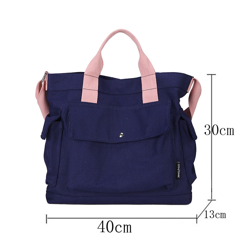 frauen Handtaschen Schulter Tasche Mit Große Kapazität leinwand Schulter Taschen Casual Messenger Taschen