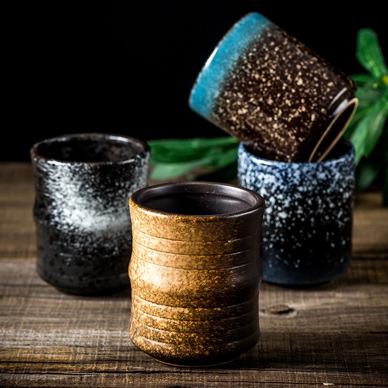 Japanese Ceramic Tea Cup Household Ceramic Cup Japanese Korean Theme Cuisine Restaurant Special Tea Cup Drinkware