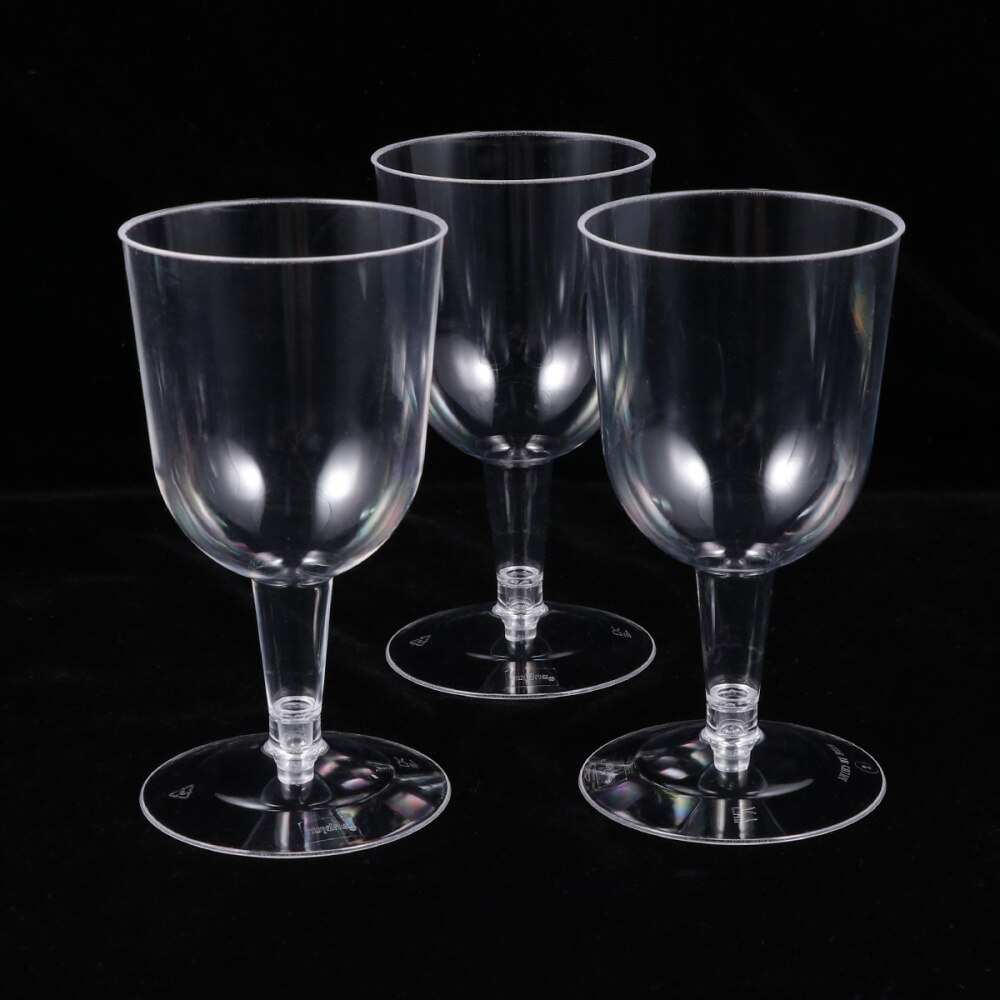 Vasos de plástico transparentes desechables para zumo tazas para cóctel vino suministros para fiestas vasos decoración para boda cumpleaños