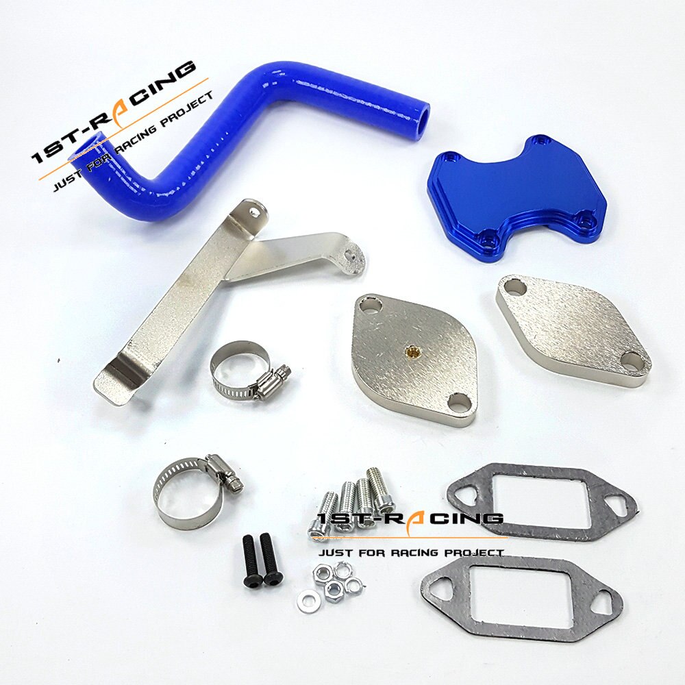 EGR Valve Cooler Delete Kit For 07-09 Dodge Ram 2500 3500 4500 5500 6.7L L6 Cummins Turbo Diesel