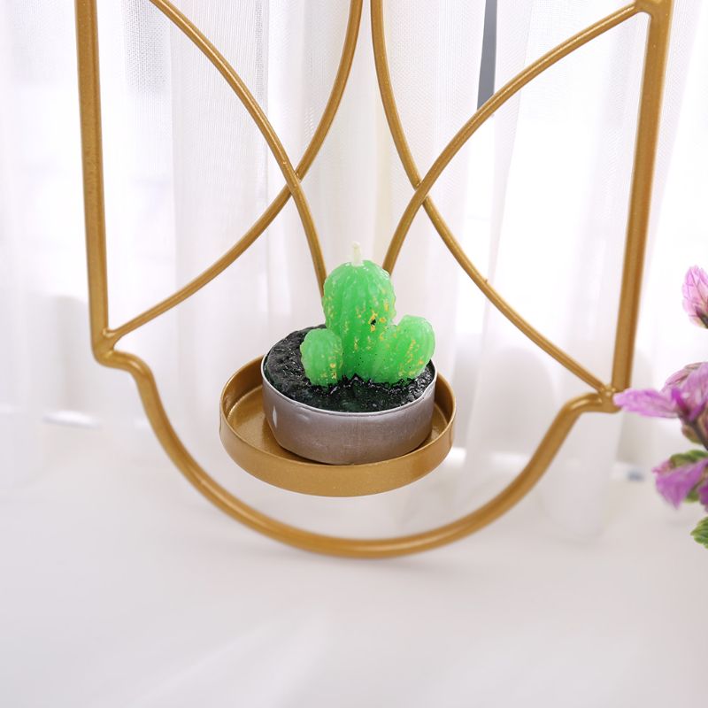 Scandinavische stijl metalen ijzeren kandelaar wandlamp kaarsenhouder woondecoratie