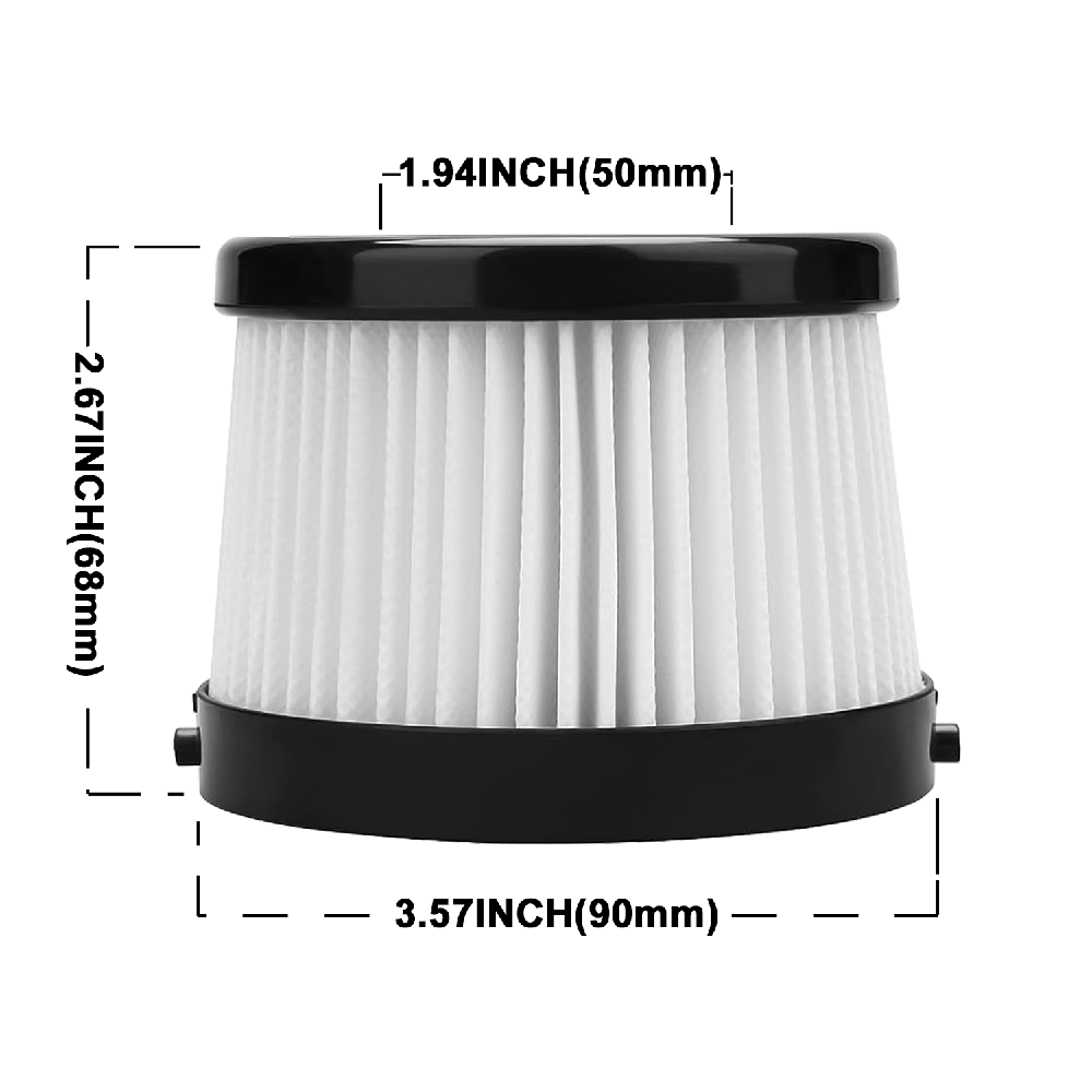 2 stks/4 stks Stofzuiger Filterelement Draadloze Handstofzuiger Accessoires Vervanging Filter Elektrisch Gereedschap Deel