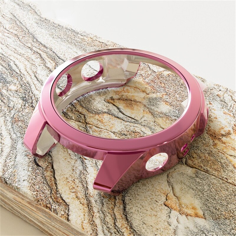 Funda protectora para Garmin Fenix 7, carcasa protectora de reloj inteligente, Marco suave y transparente de TPU, carcasa de parachoques para Garmin Fenix 7 7S 7X