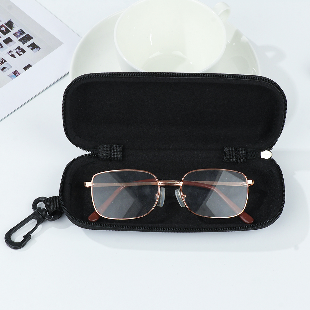Estuches para gafas EVA portátiles, funda rígida para gafas de sol para mujeres y hombres, caja para gafas con cordón y cremallera, Protector para fundas para gafas