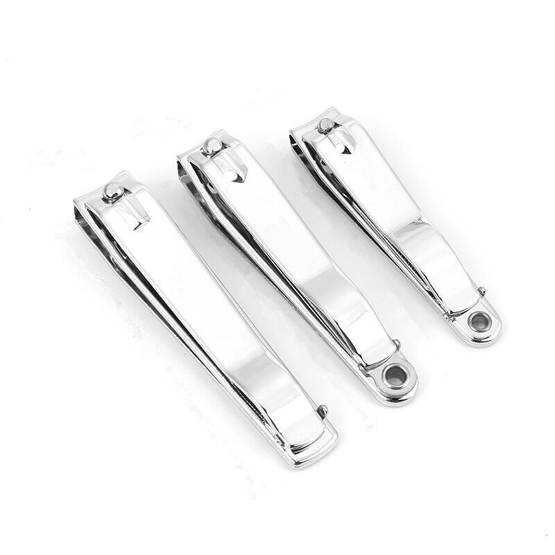 4 Size Professionele Carbon Rvs Nail Clipper Cutter Trimmer Manicure Pedicure Hand Teen Nagelknipper