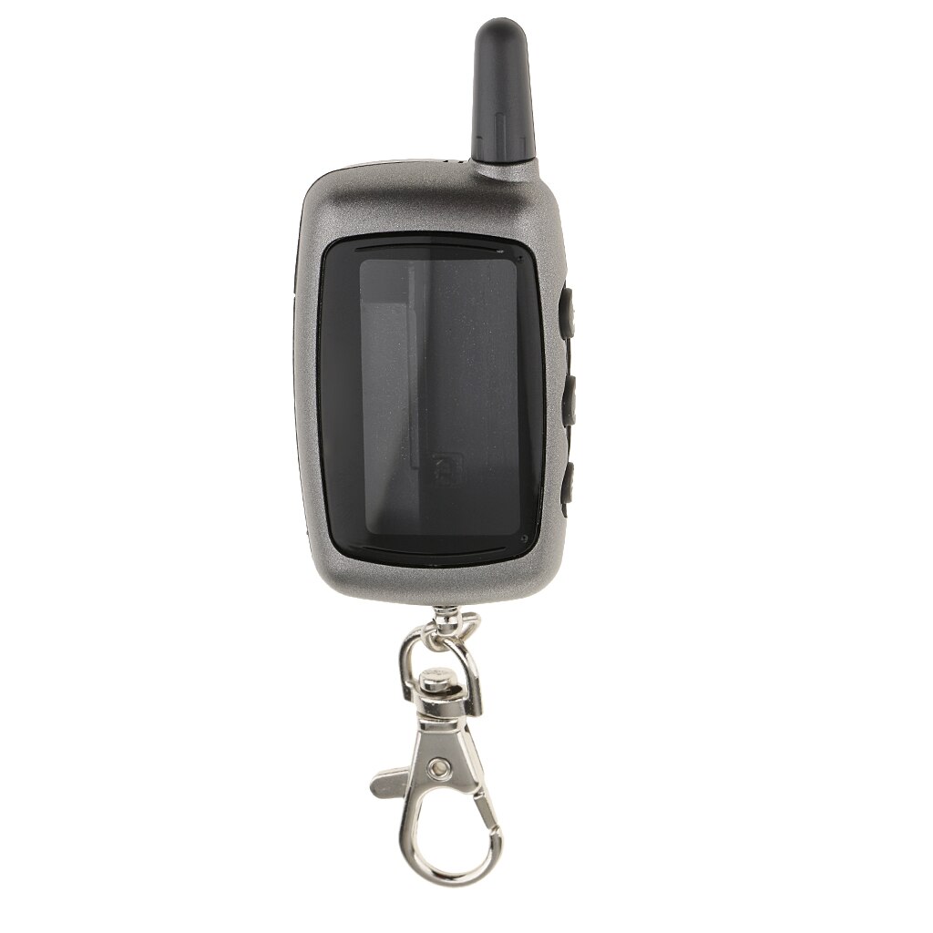 2-way sistema de alarme chave caso capa para starline a9/a6 lcd controle remoto