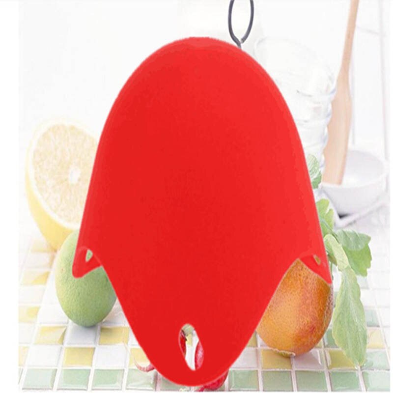 4 Pcs/Set Silicone Egg Poaching Cups With Ring Standers Eggs Cooking for Microwave Stovetop