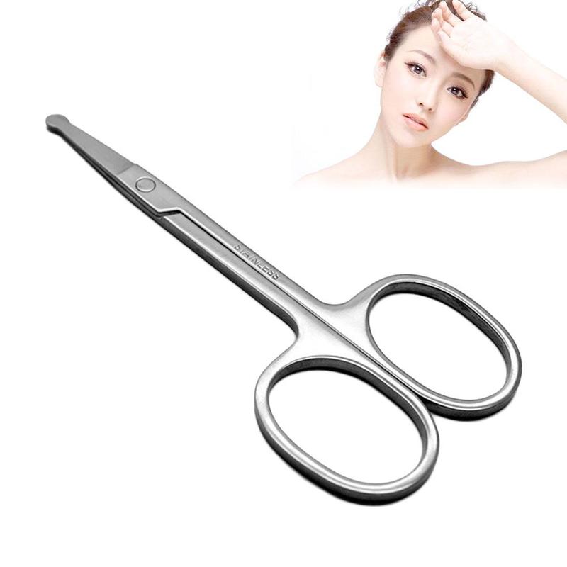 Tijeras profesionales de maquillaje, herramientas de manicura de belleza, corte de pelo, maquillaje de cejas, P2O6, novedad