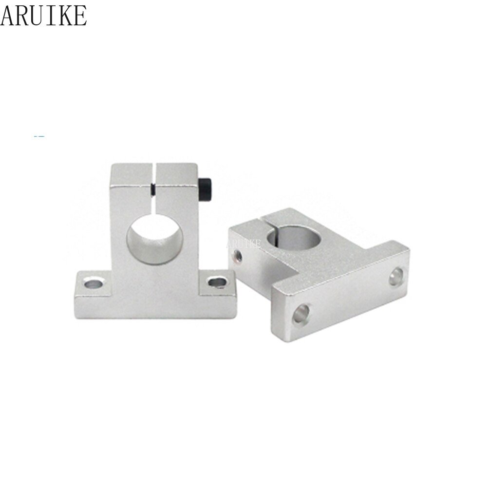 Rodamiento de bolas Sk8 Sh8a para rodamiento de varilla, eje de riel lineal, soporte de mesa Xyz Cnc, 8mm/10mm/12mm/13mm/16mm/20mm, 1 ud.