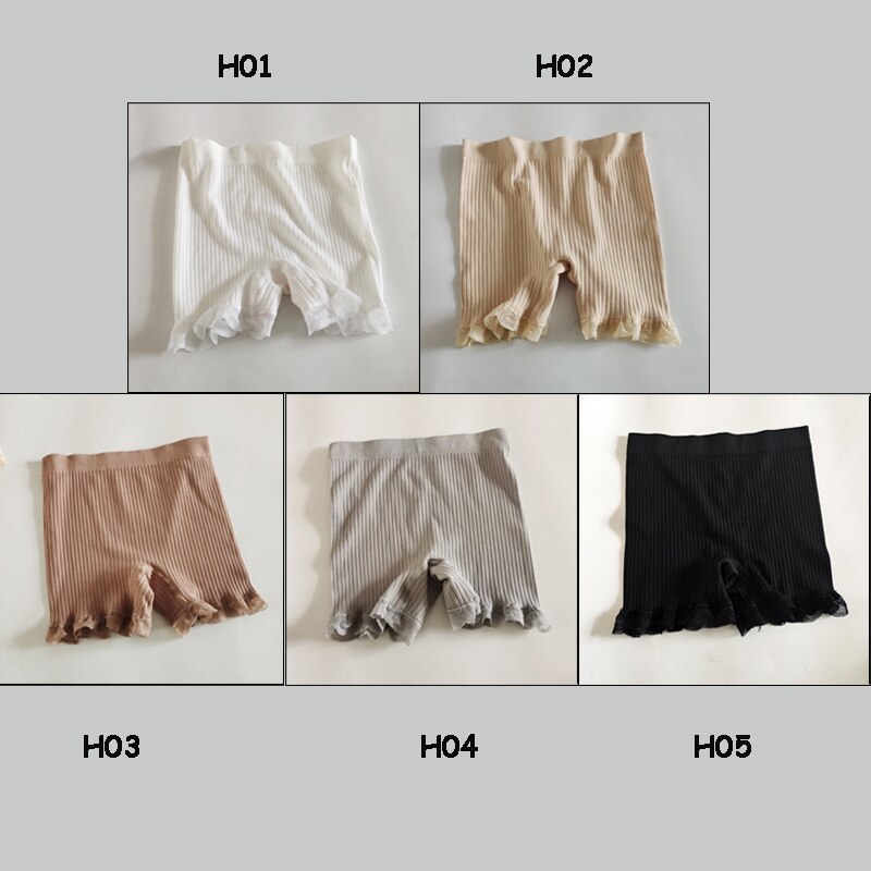 Katoen Kruis Draad Veiligheid Korte Broek Vrouwen Naadloze Kant Boxer Slipje Lingerie Boyshorts Knickers Underpants: H02H03H05