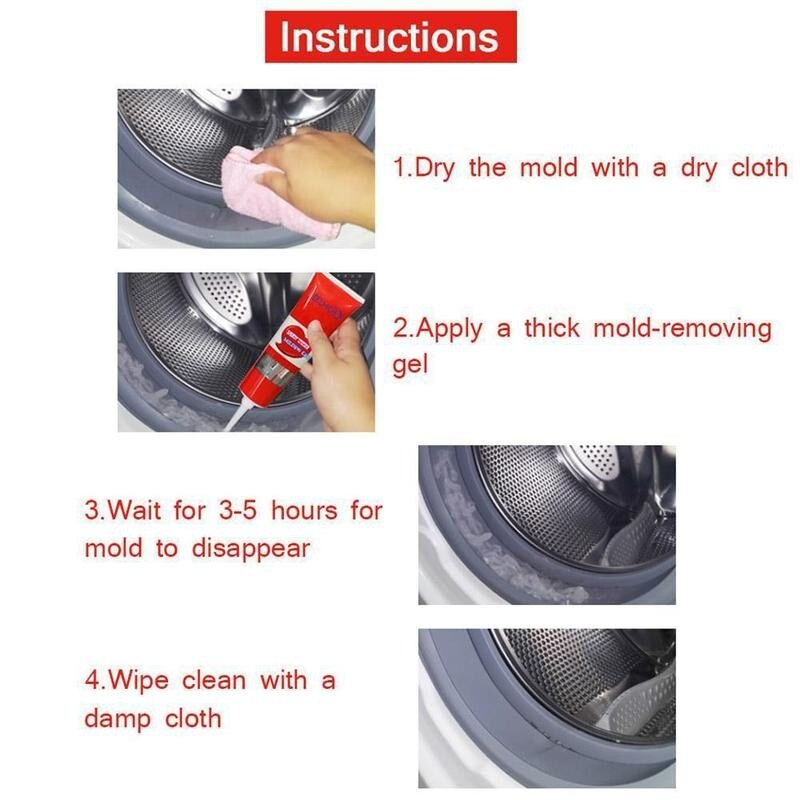 20G/100G Huishoudelijke Chemische Meeldauw Remover Muur Mold Cleaner Mold Kalefateren Keramische Gel Zwembad In Gel Tegel remover Cleaner Additi U6F3