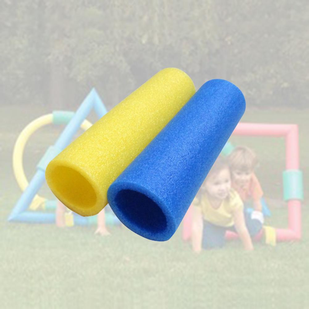 Ayuda de entrenamiento para flotador de fideos, conector hueco, EPE, suministros útiles de ayuda para natación, conector hueco de fideos, junta de Woggle
