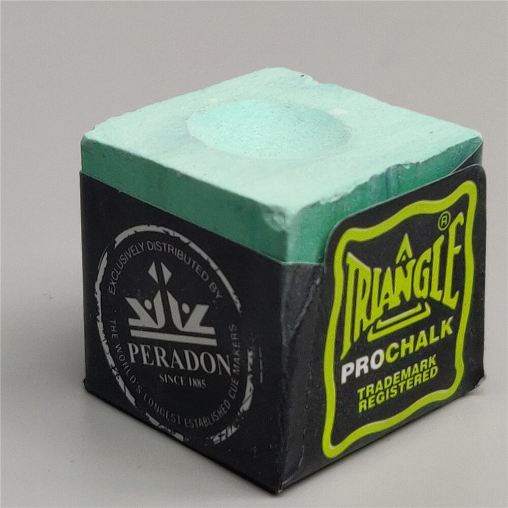 Billard Chalks 2 pcs Triangle PRO Chalks PERADON Tweeten Snooker Green Chalks Snooker &amp; Billiard Accessories