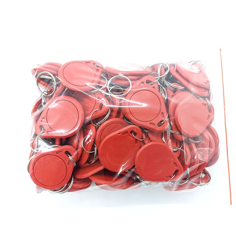 Uid bloco 0 50 peças, regravável gravável 13.56mhz etiqueta rfid chave fob clone etiquetas de cartão chaveiro cópia chaveiro