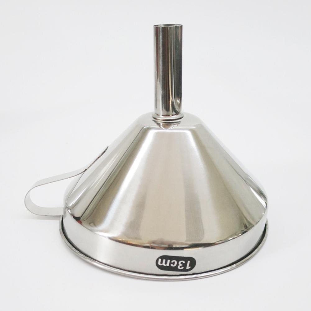 11/13/15cm Stainless Steel Cone Funnel Pour Red Wine Oil Liquid Hopper Kitchen Gadgets Home Tool Utensils