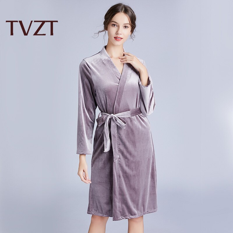 Tvzt Lente Rode Wijn Goud Fluwelen Warme Winter Pyjama Sets Vrouwen Sexy Robe Pyjama Nachtkleding Kit Lange Mouw pyjama
