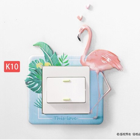 Pegatinas 3d Adesivos De Parede Switch Stickers Naklejki Children&#39;s Room Autocollant Mural Glow In The Dark Adesivi Home Decor: K10