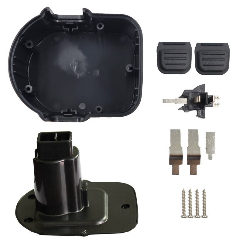 DC9071 NI-CD NI-MH Battery Plastic Case Housing Shell For Dewalt 12V DE9037 DE9071 DW9072 DE9075 DE9501 DW9071 DW9072 Box: Black