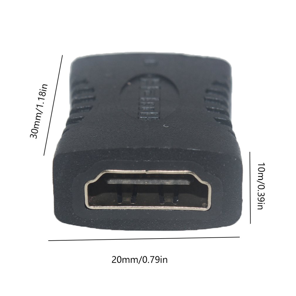 Hd Cable Hdmi Straight Through Head Hdmi Adapter Hdmi Female To Female Extender Plus Long Head Hd Video Connector