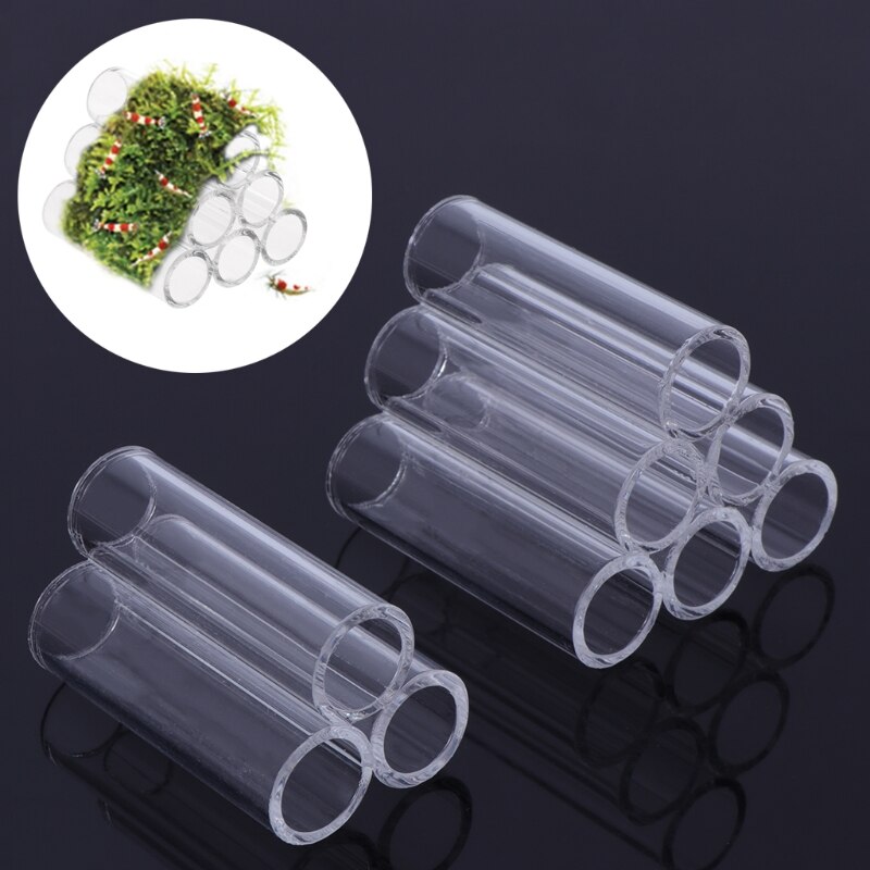 Akvarium ly 3/6 rør akvarium rør reje hule skjul a... – Grandado