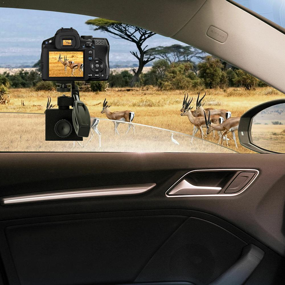 Bilvinduesklemmeholder til kameraer kikkert actionvindue monokular rackhåndtagsklemme med  l9 q 5