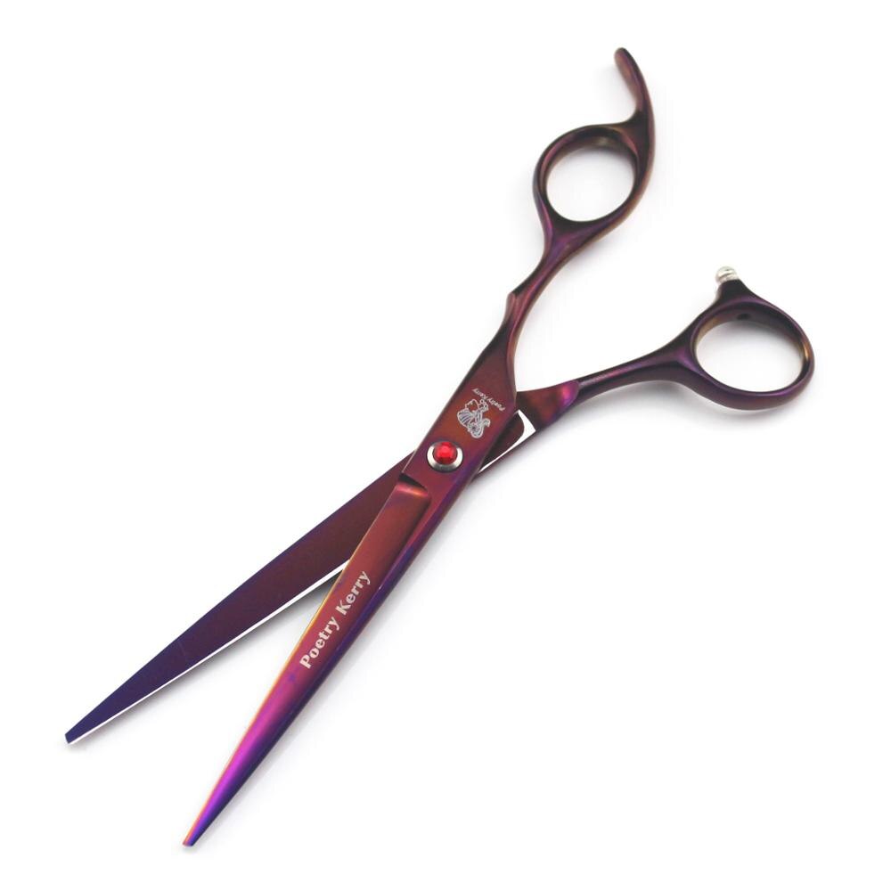 aseo Tesoura para mascotas perro tijeras de acero inoxidable tijeras de aseo para mascotas perro Groomings tijeras de herramientas para el cabello: cutting scissors