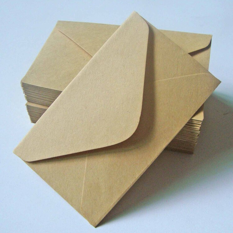 120gsm Parel envelop voor visitekaartje VIP lidkaart mini enveloppen: Kraft