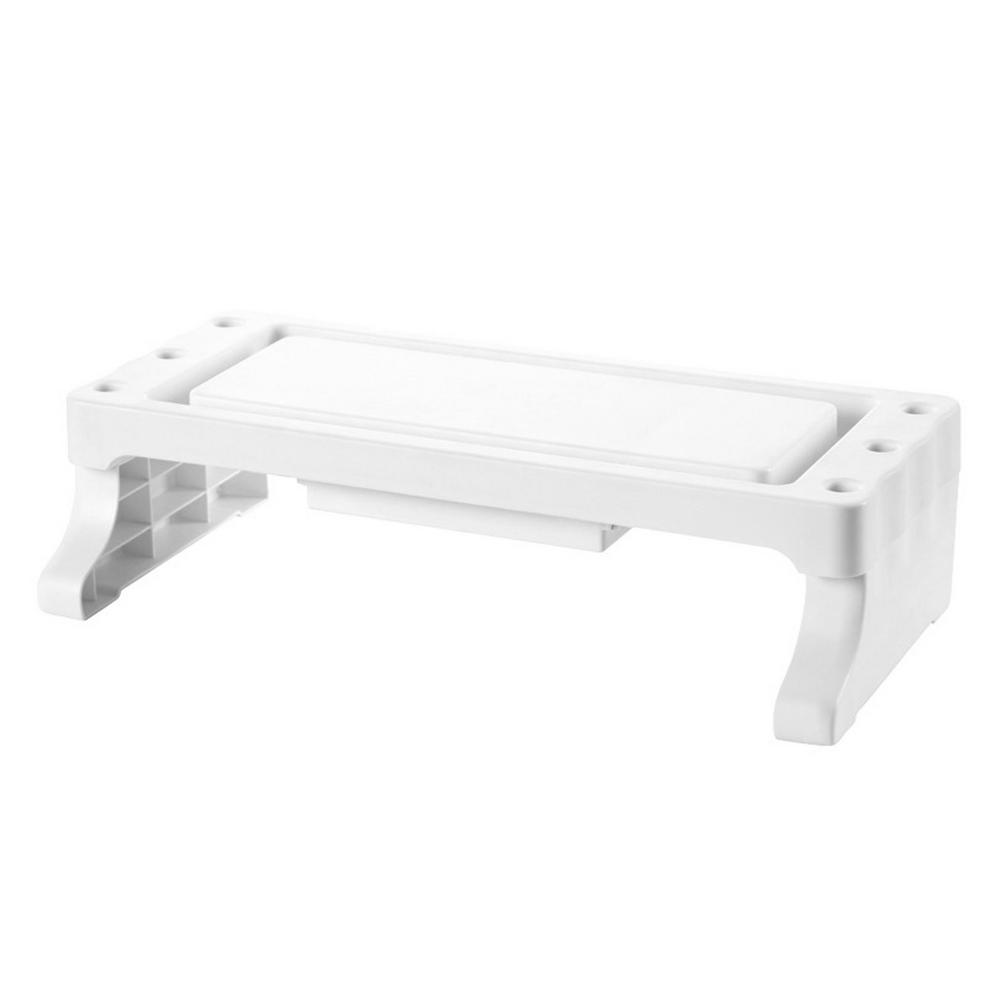Support Métallique Portable Pour Moniteur Jusqu'à 16 Pouces - Universel, Réglable En Hauteur - Pour Bureau, Streaming, Télé-travail