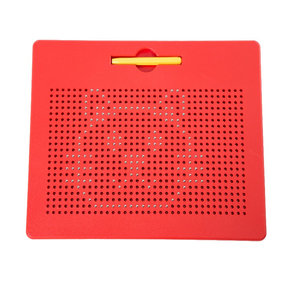 Home Decoration Crafts Magnetic Tablet Magnet Drawing Board Drawing Decorative Boards Kids: Red large board