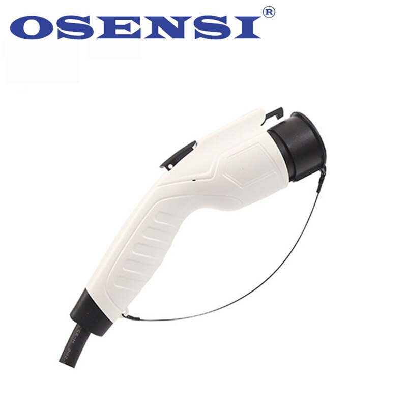 Adaptador de enchufe tipo 1 de 32A, estación de Carga de coche de vehículo eléctrico SAE J1772, 110V-250V, cargador EV, convertidor hembra Stecker