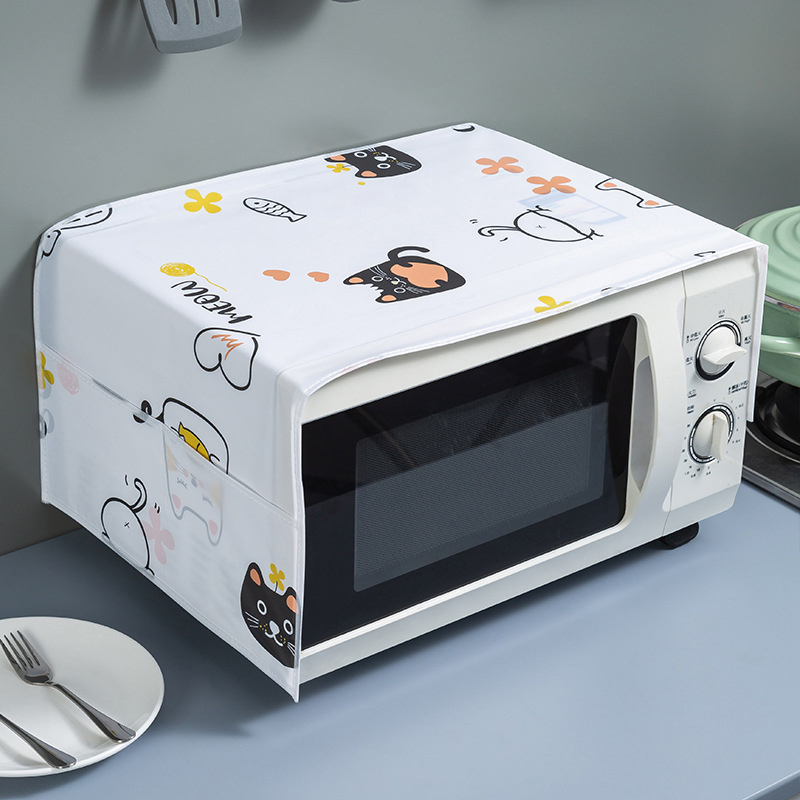 Housse de Protection pour Machine à laver, imprimé géométrique, Protection contre la poussière, étui étanche pour Machine à laver/chargement frontal: for Micro-wave oven
