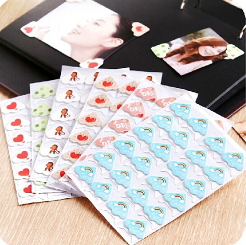 24 pcs/lot DIY Cartoon Cute Animals Corner Cute Paper Stickers for Photo Albums Frame Decoration Scrapbooking