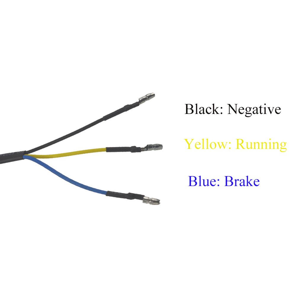 Universal- Motorrad LED Rücklicht Brems Anzeige Lampe Motorrad Hinten Lampe Geändert Zubehör Dekorative Licht