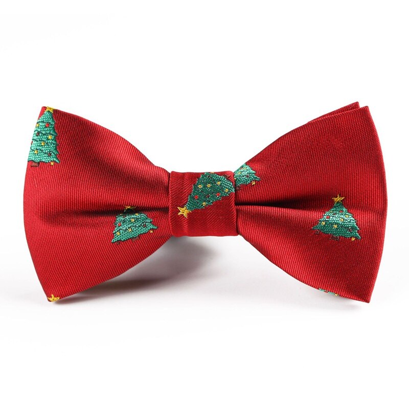 Christmas Bow Tie Children Snowflake Tree Xmas Pattern Bowtie For Boys Kids Size 9cm*5cm BowTies: ZY-BB054