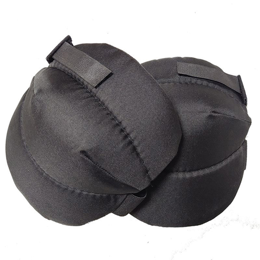 Knie Pads Voor Tuin, Geschikt Voor Tuinieren, Huis Schoonmaken, Bouw Werk, vloeren Kniebeschermers Met Dikke Zachte Padding: Black