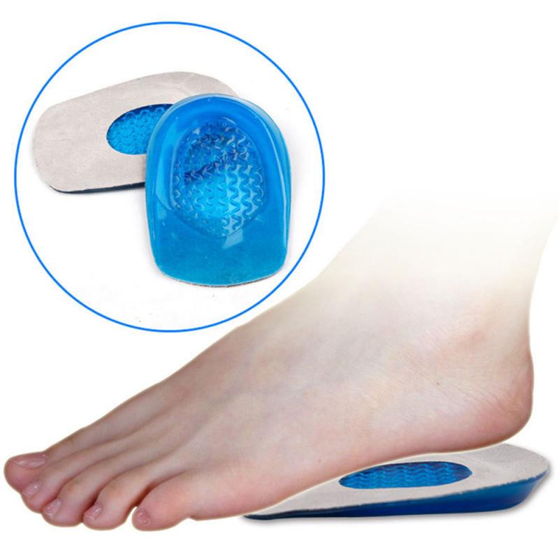 Siliconen Hiel Ondersteuning Shoe Pads Gel Orthopedische Insert Inlegzolen Kussen Antislip