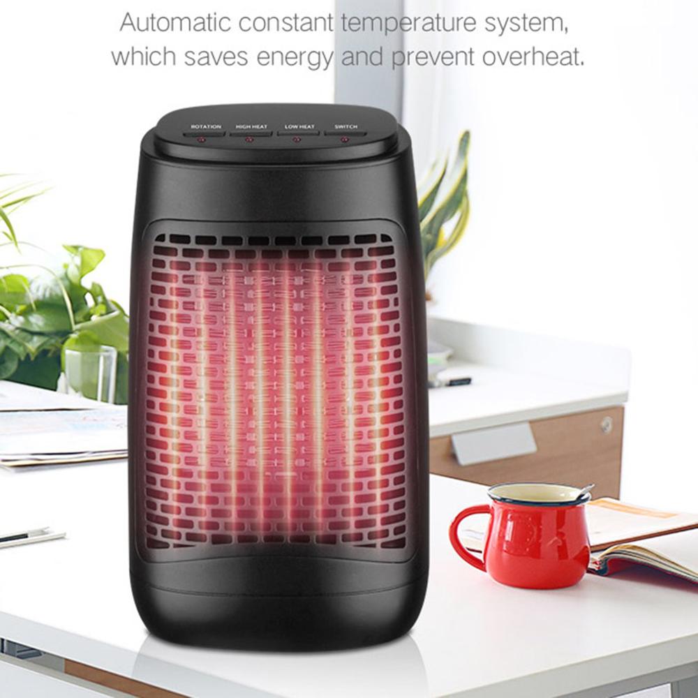 Mini 1200W Electric Heater Fan Heater Home Heating Electric Warm Air Heater Warmer Fan Electric Heater Home Office