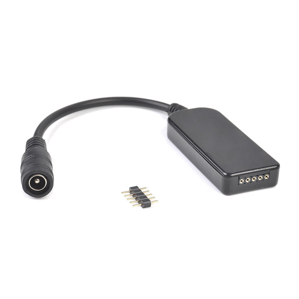 Bluetooth RGB Controler 210*23.5mm DC2.1 female Mini Bluetooth/Wifi LED Controller Remote For 5050 3528 RGB/RGBW LED Strip#5$