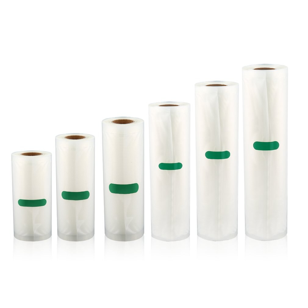 500cm 1 Roll Household Food Vacuum Packaging Bag for Vacuum Food Fresh Keeping Long Cargo Bag 12/15/17/20/22/25cm