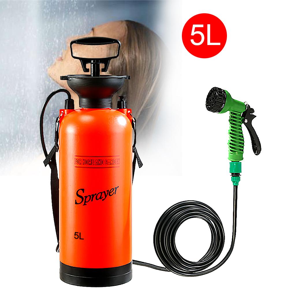 Portable Outdoor Camping Shower Multi-Function Bath Sprayer Watering Flowers Car Washing Small Sprayer For Travel