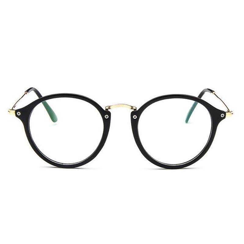 Gafas redondas transparentes con montura transparente para mujer, anteojos para miopía, montura de gafas para hombre, gafas ópticas contra rayos azules,