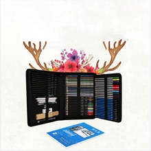 Drawing Sketch Pencils Art Set Art Drawing Supplies 71Pieces Color Pencils Sketching Pencils Sets With Sketch Book