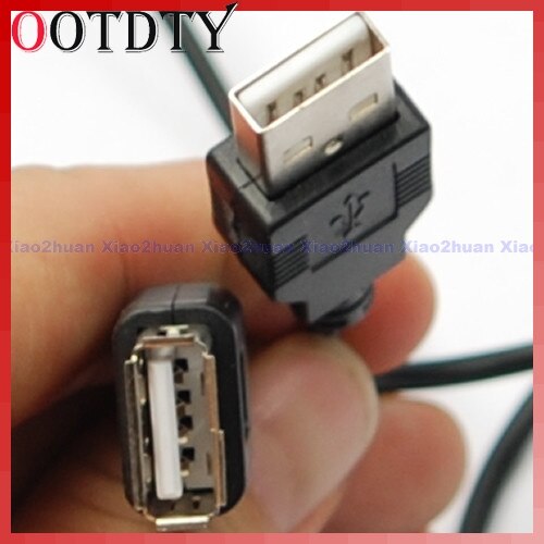 Ootdty 1 Pc Usb 2.0 Man-vrouw Extension Extend Cable Cord Fas