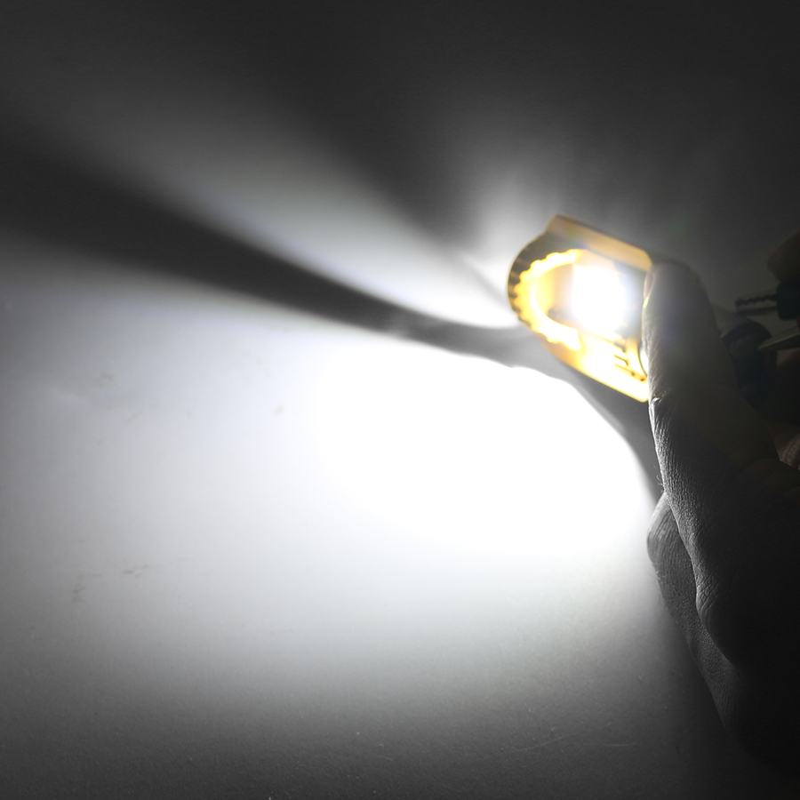 H6 ba20d cob motorcykel led strålkastare moped skoter motorcykel lampa vit 6000k hi/lo beam  dc12v ~ 80v 8w 1000lm led pannlampa 1 st