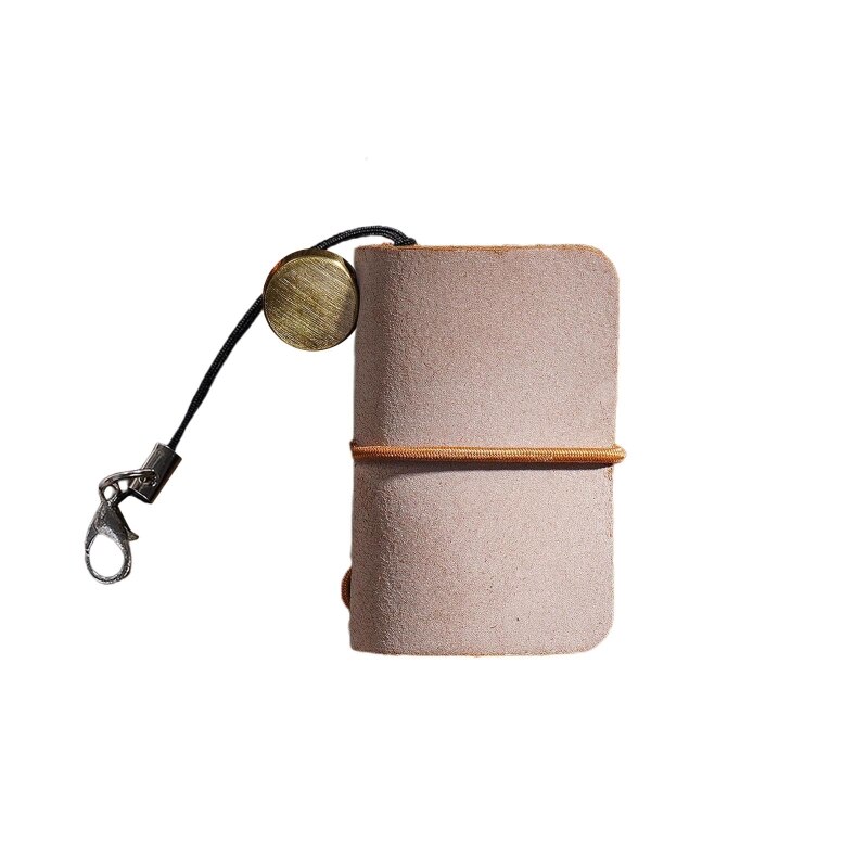 Blank Unlined Leather Notepad Diary Notebook for Artist Architect School 64Pages: 18