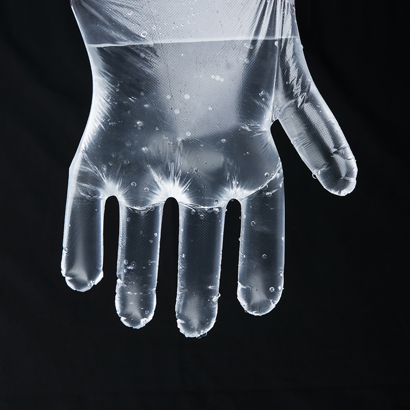 Lot de 1000 gants jetables en plastique transparent blanc de qualité alimentaire, respectueux de l'environnement, pour cuisine, cuisinier, restaurant, accessoires